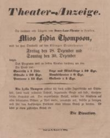 Miss Lydia Thompson
