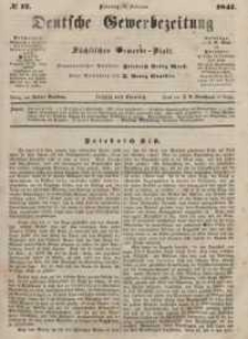 Deutsche Gewerbezeitung und Sächsisches Gewerbeblatt, Jahrg. XII, Dienstag, 9. Februar, nr 12.