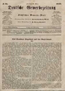 Deutsche Gewerbezeitung und Sächsisches Gewerbeblatt, Jahrg. XII, Freitag, 26. März, nr 25.