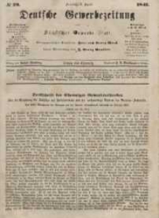 Deutsche Gewerbezeitung und Sächsisches Gewerbeblatt, Jahrg. XII, Freitag, 9. April, nr 29.