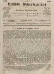 Deutsche Gewerbezeitung und Sächsisches Gewerbeblatt, Jahrg. XII, Dienstag, 13. April, nr 30.