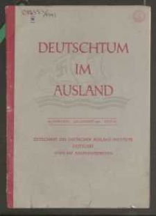 Deutschtum im Ausland, 26. Jahrgang, 1943, H. 7/8