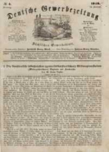 Deutsche Gewerbezeitung und Sächsisches Gewerbeblatt, Jahrg. XIII, Freitag, 14. Januar, nr 4.