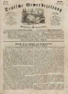 Deutsche Gewerbezeitung und Sächsisches Gewerbeblatt, Jahrg. XIII, Dienstag, 18. Januar, nr 5.