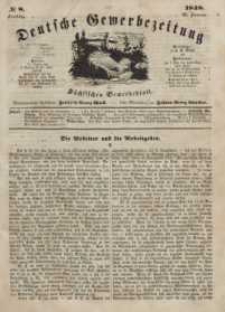 Deutsche Gewerbezeitung und Sächsisches Gewerbeblatt, Jahrg. XIII, Freitag, 28. Januar, nr 8.