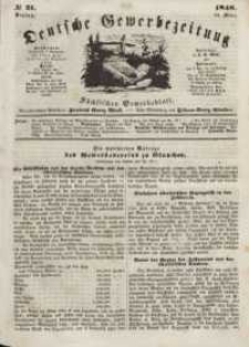 Deutsche Gewerbezeitung und Sächsisches Gewerbeblatt, Jahrg. XIII, Dienstag, 14. März, nr 21.