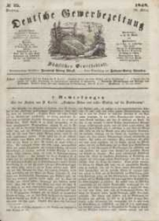 Deutsche Gewerbezeitung und Sächsisches Gewerbeblatt, Jahrg. XIII, Dienstag, 28. März, nr 25.
