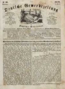 Deutsche Gewerbezeitung und Sächsisches Gewerbeblatt, Jahrg. XIII, Dienstag, 4. April, nr 27.