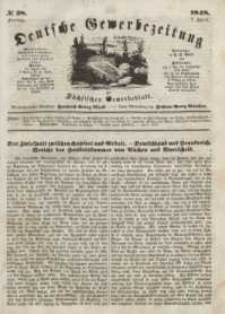 Deutsche Gewerbezeitung und Sächsisches Gewerbeblatt, Jahrg. XIII, Freitag, 7. April, nr 28.