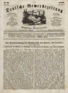 Deutsche Gewerbezeitung und Sächsisches Gewerbeblatt, Jahrg. XIII, Dienstag, 18. April, nr 31.