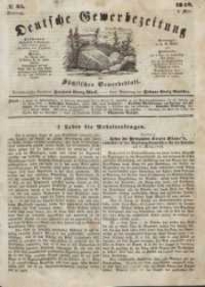 Deutsche Gewerbezeitung und Sächsisches Gewerbeblatt, Jahrg. XIII, Dienstag, 2. Mai, nr 35.