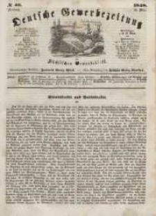 Deutsche Gewerbezeitung und Sächsisches Gewerbeblatt, Jahrg. XIII, Freitag, 19. Mai, nr 40.