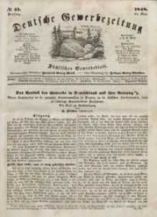 Deutsche Gewerbezeitung und Sächsisches Gewerbeblatt, Jahrg. XIII, Dienstag, 23. Mai, nr 41.