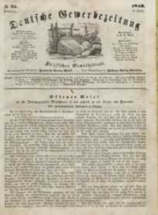 Deutsche Gewerbezeitung und Sächsisches Gewerbeblatt, Jahrg. XIII, Dienstag, 6. Juni, nr 45.