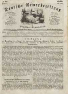 Deutsche Gewerbezeitung und Sächsisches Gewerbeblatt, Jahrg. XIII, Dienstag, 13. Juni, nr 47.