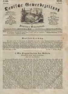 Deutsche Gewerbezeitung und Sächsisches Gewerbeblatt, Jahrg. XIII, Freitag, 4. August, nr 62.