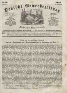 Deutsche Gewerbezeitung und Sächsisches Gewerbeblatt, Jahrg. XIII, Freitag, 18. August, nr 66.