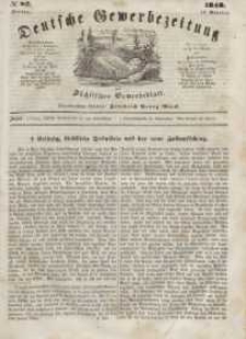 Deutsche Gewerbezeitung und Sächsisches Gewerbeblatt, Jahrg. XIII, Freitag, 13. Oktober, nr 82.