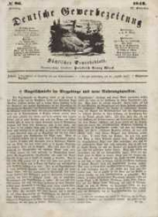 Deutsche Gewerbezeitung und Sächsisches Gewerbeblatt, Jahrg. XIII, Freitag, 27. Oktober, nr 86.