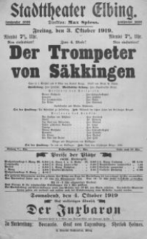 Der Trompeter von Säkkingen - Rudolf Bunge