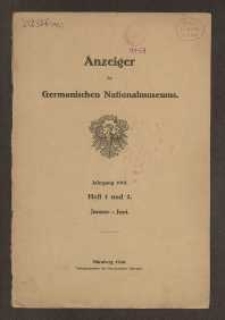 Anzeiger des Germanischen Nationalmuseums, 1920, H. 1-2