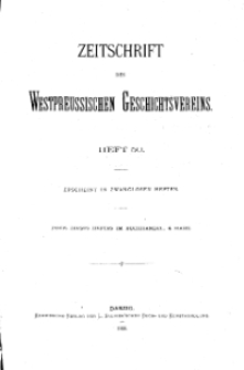 Zeitschrift des Westpreußischen Geschichtsvereins, 1908, H. 50