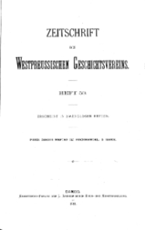 Zeitschrift des Westpreußischen Geschichtsvereins, 1911, H. 53