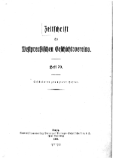Zeitschrift des Westpreußischen Geschichtsvereins, 1892-1894