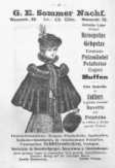 Reklama zakładu z kapeluszami