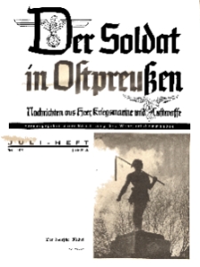 Der Soldat in Ostpreussen: Nachrichten aus heer, Kriegsmarine und Luftwaffe, Nr 7.