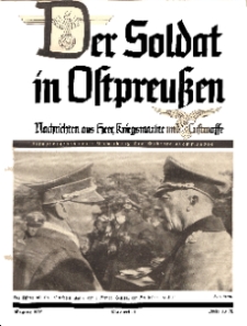 Der Soldat in Ostpreussen: Nachrichten aus heer, Kriegsmarine und Luftwaffe, Nr 10.