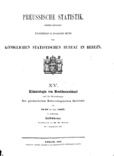 Preussische Statistik. H. 15.