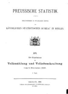 Preussische Statistik. H. 16, Th.1.