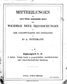 Mittheilungen aus Justus Perthes' Geographischer, Nr 21.