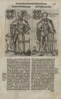 Siegfried von Feuchtwangen ; Carolus Befart von Trier