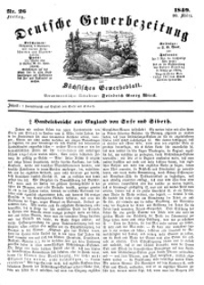Deutsche Gewerbezeitung und Sächsisches Gewerbeblatt, Jahrg. XIV, Freitag, 30. März, nr 26.