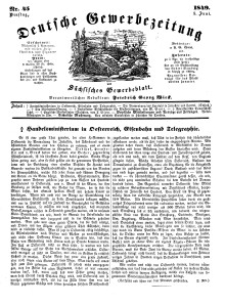 Deutsche Gewerbezeitung und Sächsisches Gewerbeblatt, Jahrg. XIV, Dienstag, 5. Juni, nr 45.