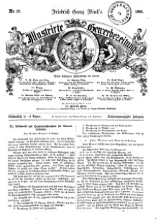 Illustrirte Gewerbezeitung, 1861. Jahrg. XXVI, nr 17.