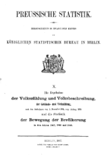 Preussische Statistik. H. 10.
