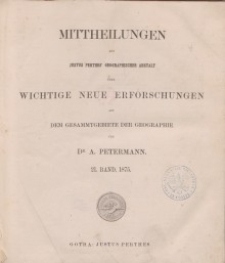 Mittheilungen aus Justus Perthes' Geographischer, Nr 21.