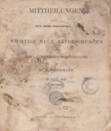 Mittheilungen aus Justus Perthes' Geographischer, Nr 15.