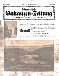 Schwartzsche Vakanzen-Zeitung, Jg. 68, 1938, Nr 26