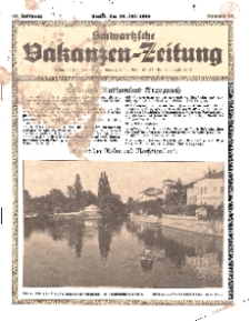Schwartzsche Vakanzen-Zeitung, Jg. 68, 1938, Nr 28