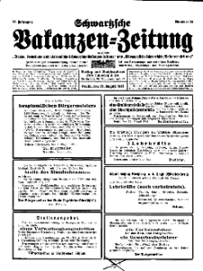 Schwartzsche Vokanzen-Zeitung, Jg. 71, 1941, Nr 34