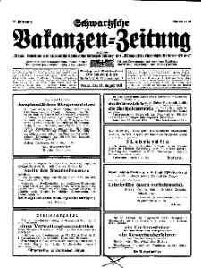 Schwartzsche Vokanzen-Zeitung, Jg. 71, 1941, Nr 34