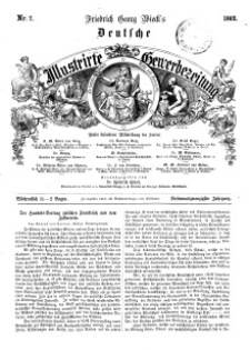Deutsche Illustrirte Gewerbezeitung, 1862. Jahrg. XXVII, nr 7.
