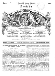 Deutsche Illustrirte Gewerbezeitung, 1862. Jahrg. XXVII, nr 8.