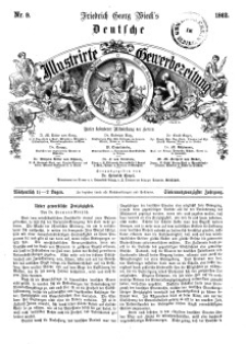 Deutsche Illustrirte Gewerbezeitung, 1862. Jahrg. XXVII, nr 9.