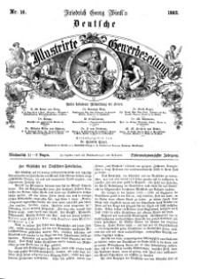 Deutsche Illustrirte Gewerbezeitung, 1862. Jahrg. XXVII, nr 16.