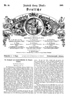 Deutsche Illustrirte Gewerbezeitung, 1862. Jahrg. XXVII, nr 19.